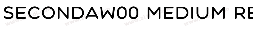 Secondaw00 Medium Re字体转换